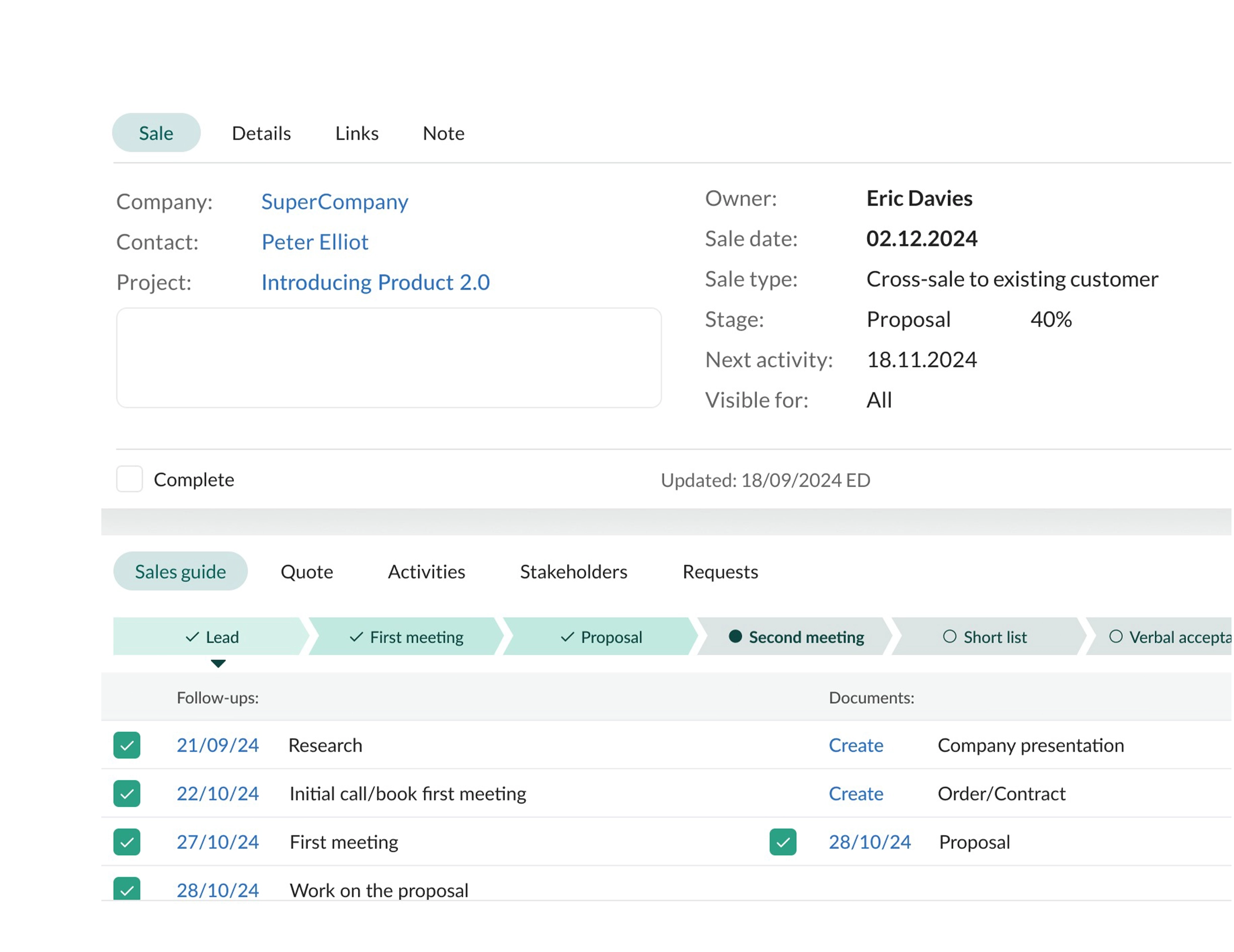 Smart Follow-Ups & Reminders