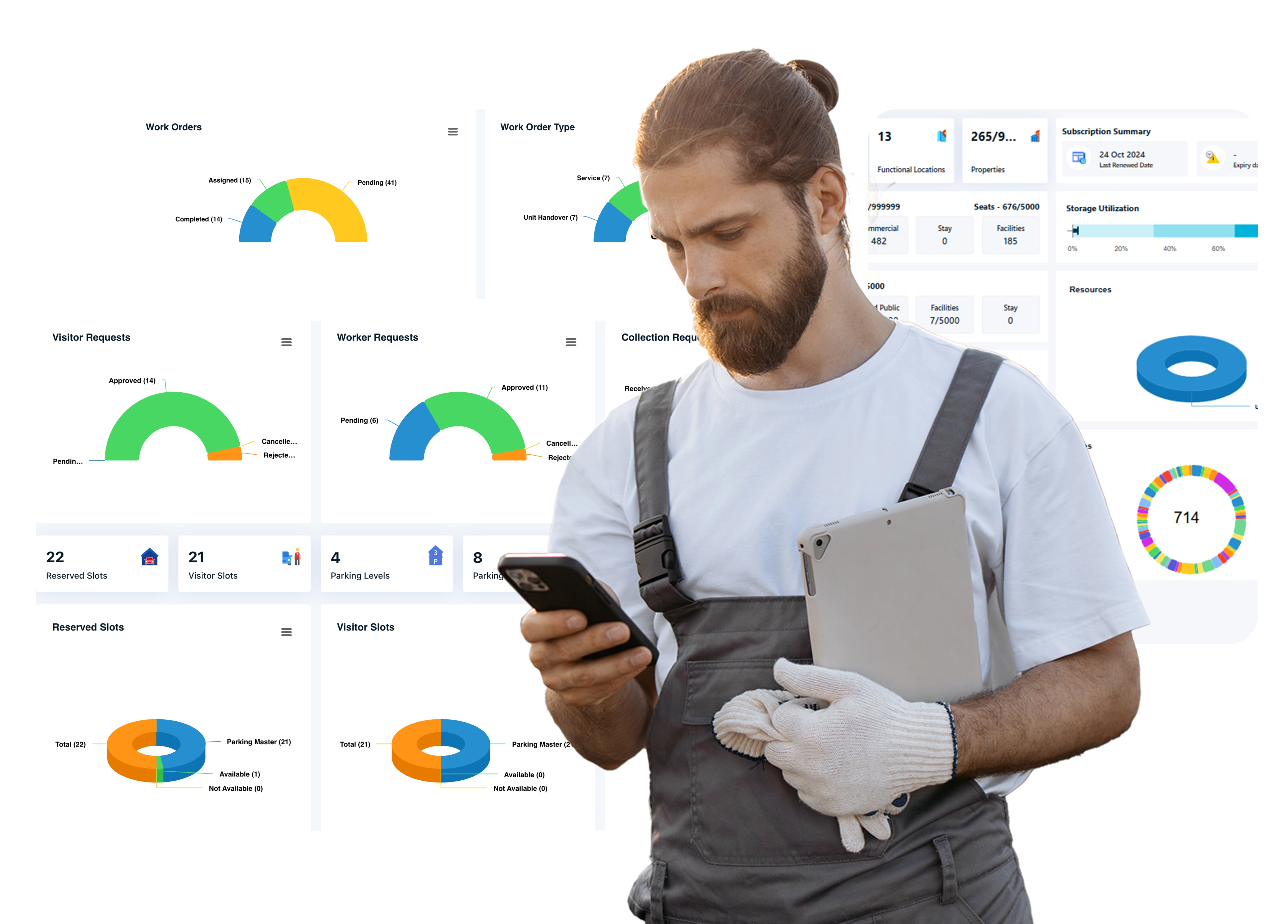 Astronaut in the air